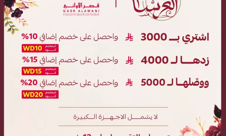 عروض تجهيز العرسان من قصر الأواني – باقة العرسان المميزة 1 1 276 - عروض تجهيز العرسان من قصر الأواني – باقة العرسان المميزة