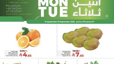 عروض لولو الرياض اليوم 14 سبتمبر حتى 16 سبتمبر 2025 لا تفوتكم العروض 52 عروض لولو الرياض